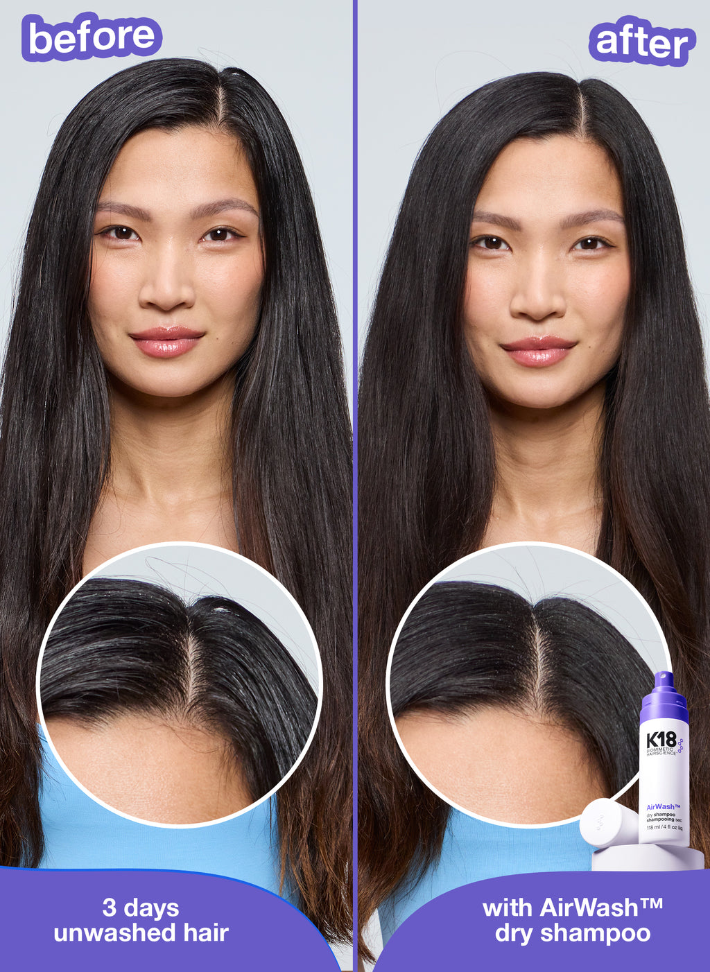 K18 AirWash™ dry shampoo - Qiyorro - Qatar